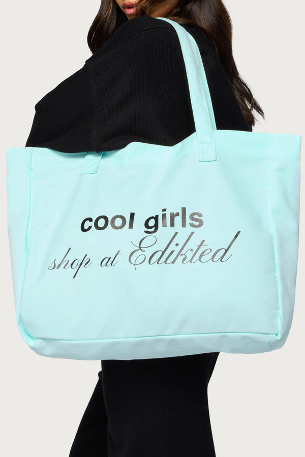 Cool Girl Shop Edikted Tote Bag view 1