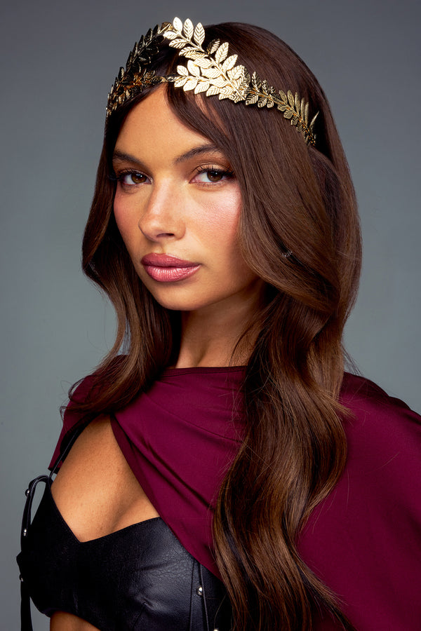 Divine Babe Leaf Tiara view 1