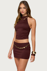 Briar Necklace Halter Top