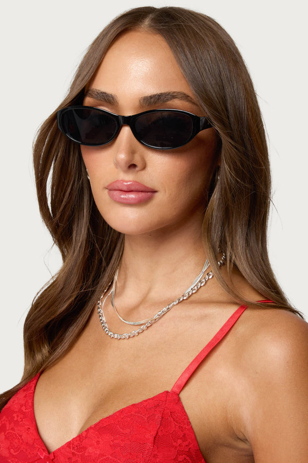 Lavinia Oval Sunglasses view 1