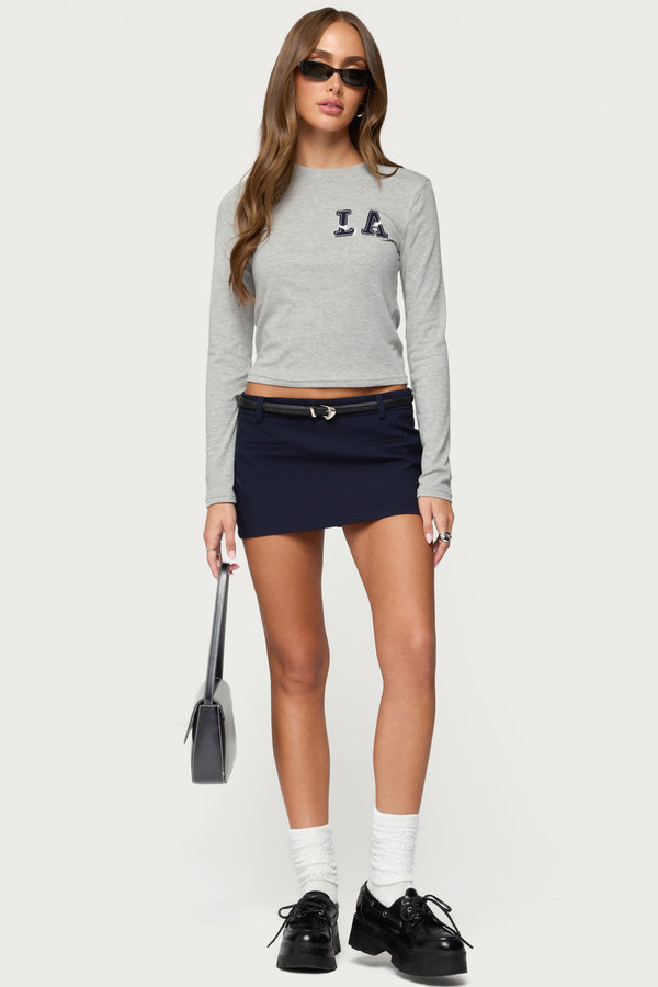LA Girl Long Sleeve T Shirt view 2