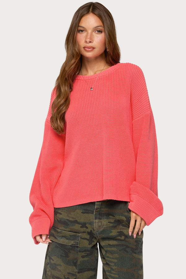 Marleen Oversized Knit Sweater view 1