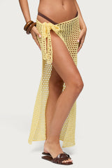 Avigail Crochet Maxi Sarong