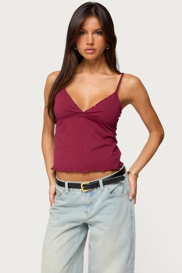 Glendon Babydoll Top view 1