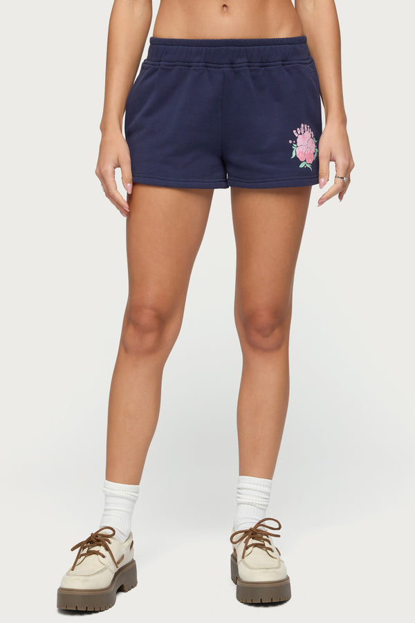 Beach Bloom Sweat Shorts view 2