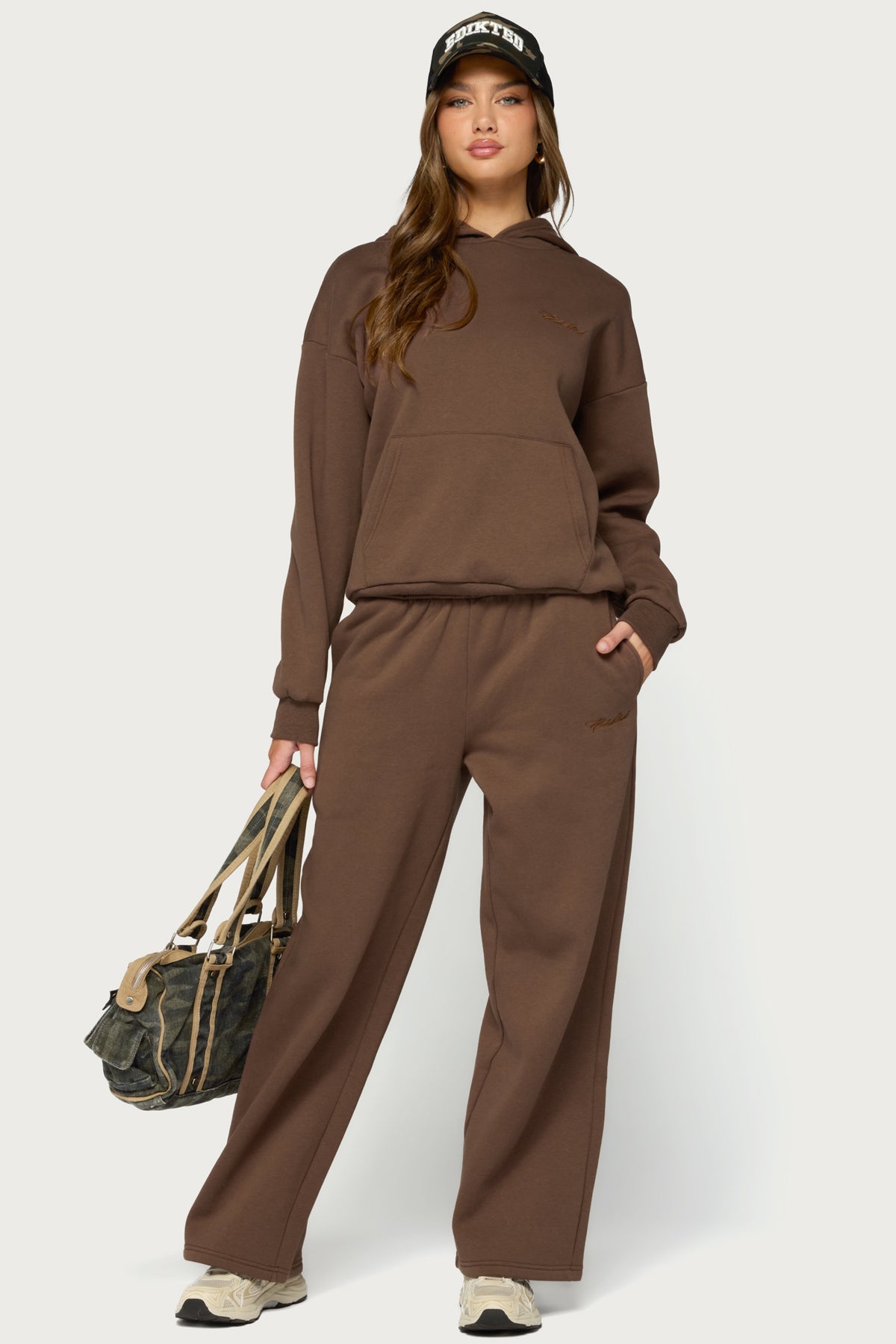 Basic Girl Wide Leg Edikted Sweatpants