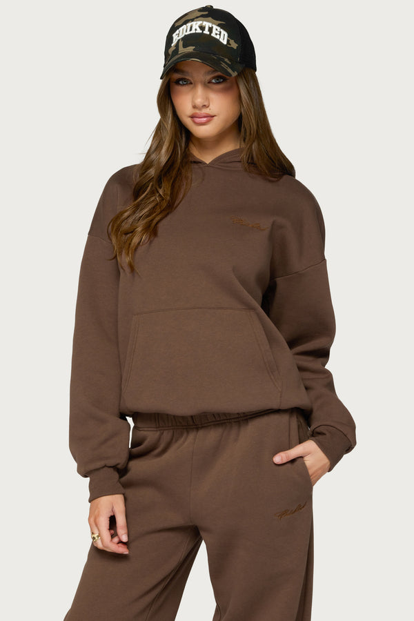 Basic Girl Oversized Edikted Hoodie view 1