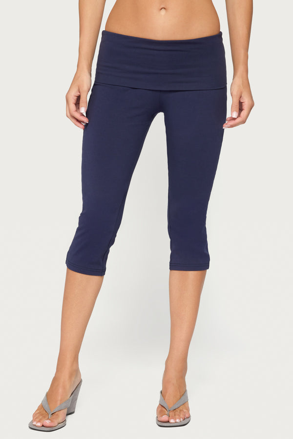 Rocio Foldover Capri Pants view 2