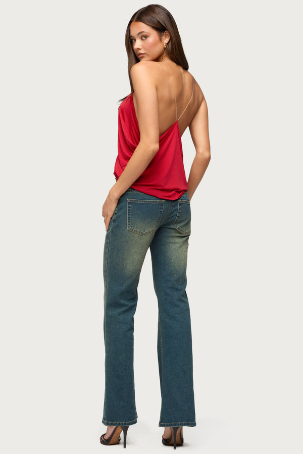 Ainsley Wrap Top view 2