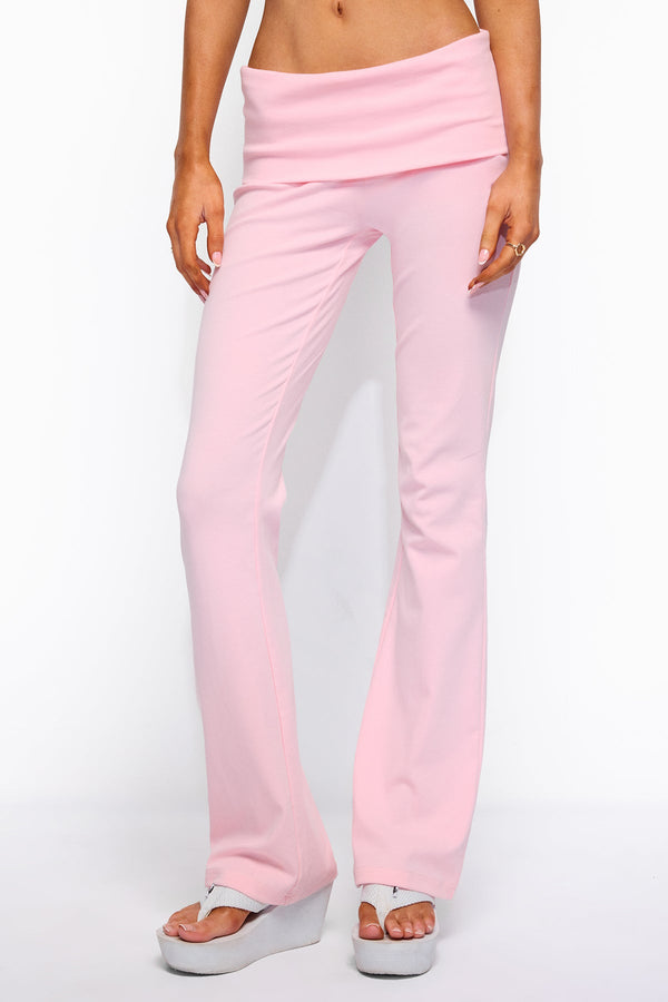 Ivanne Foldover Flared Pants view 2