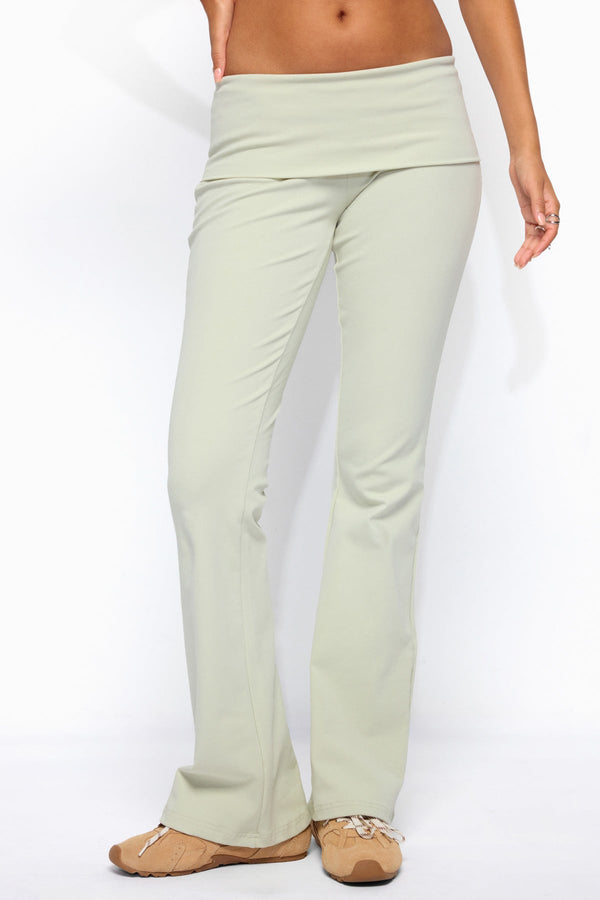 Ivanne Foldover Flared Pants view 2