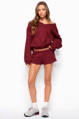 Bronte V Neck Sweatshirt