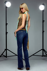 Rockstar Sequin Knit Skinny Scarf