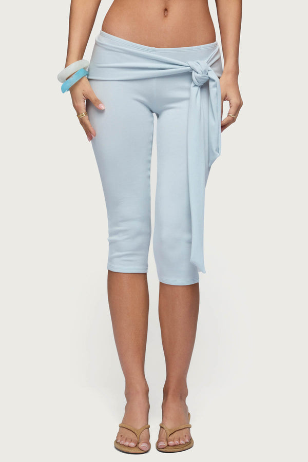 Adara Tie Capri Pants view 2