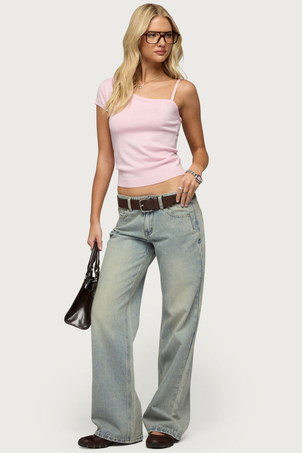 Holly Low Rise Straight Leg Jeans view 1