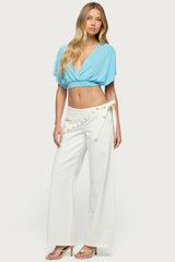 Candela V Neck Crop Top