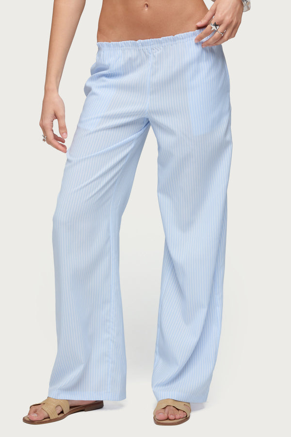 Cersei Striped Low Rise Pants view 2