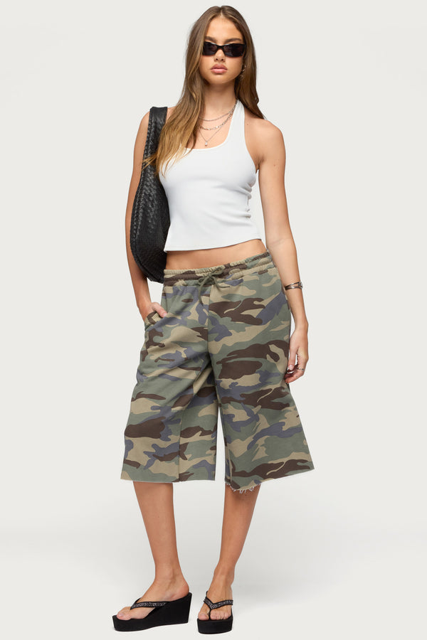 Amika Oversized Bermuda Shorts view 2