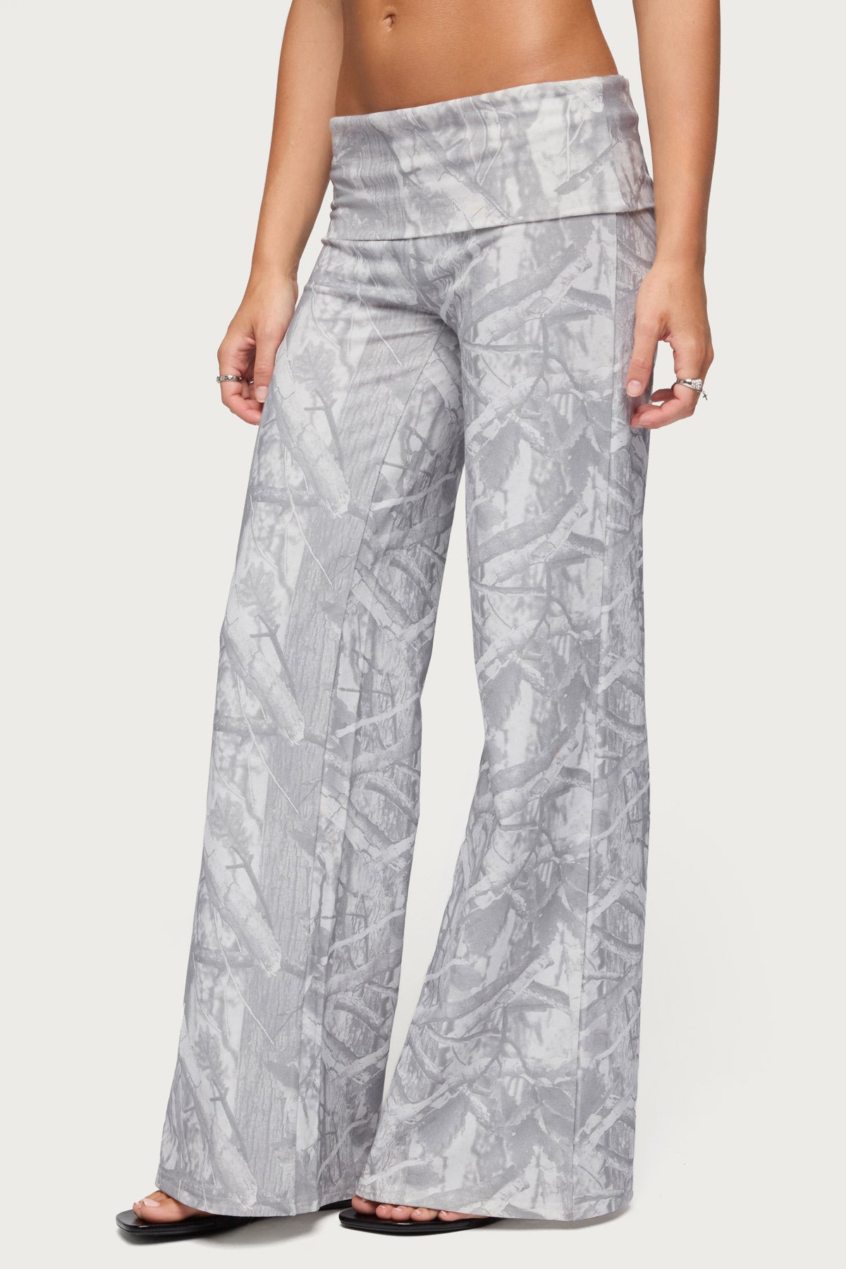 Cammy Wide Leg Foldover Pants