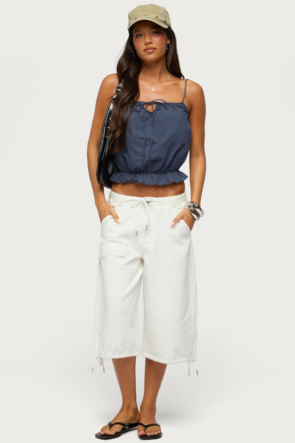 Tohar Keyhole Tie Front Top view 2