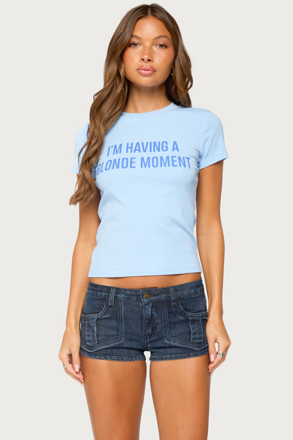 Blonde Moment T Shirt view 2
