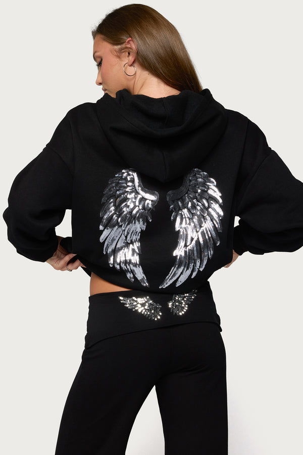 Angel Energy Sequin Hoodie view 1