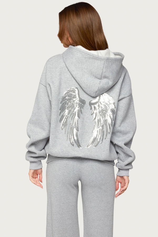 Angel Energy Sequin Hoodie view 1