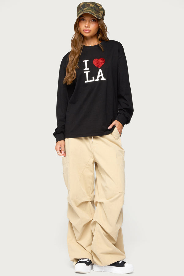 Loving LA Long Sleeve Top view 2