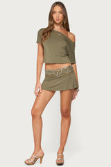Feeva Studded Mini Skort