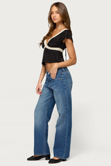 Arabella Low Rise Baggy Jeans