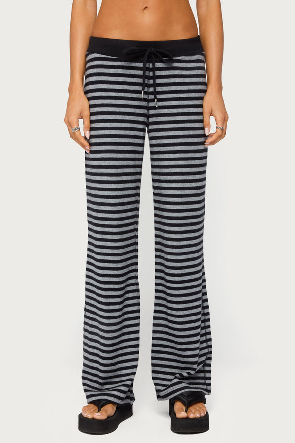 Tarla Striped Knit Pants view 2