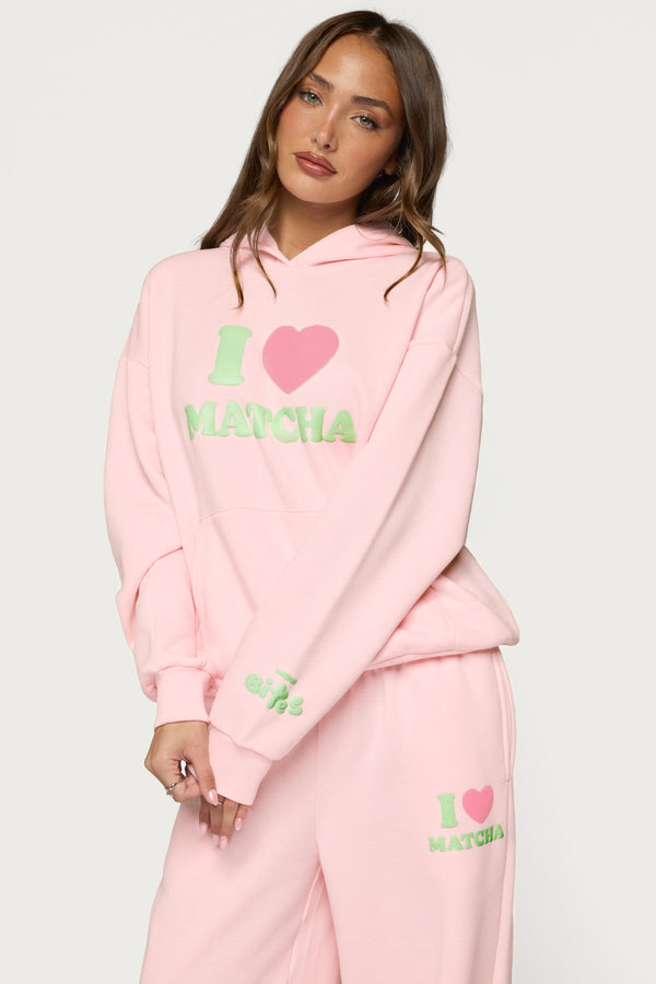 I Heart Matcha Hoodie view 1