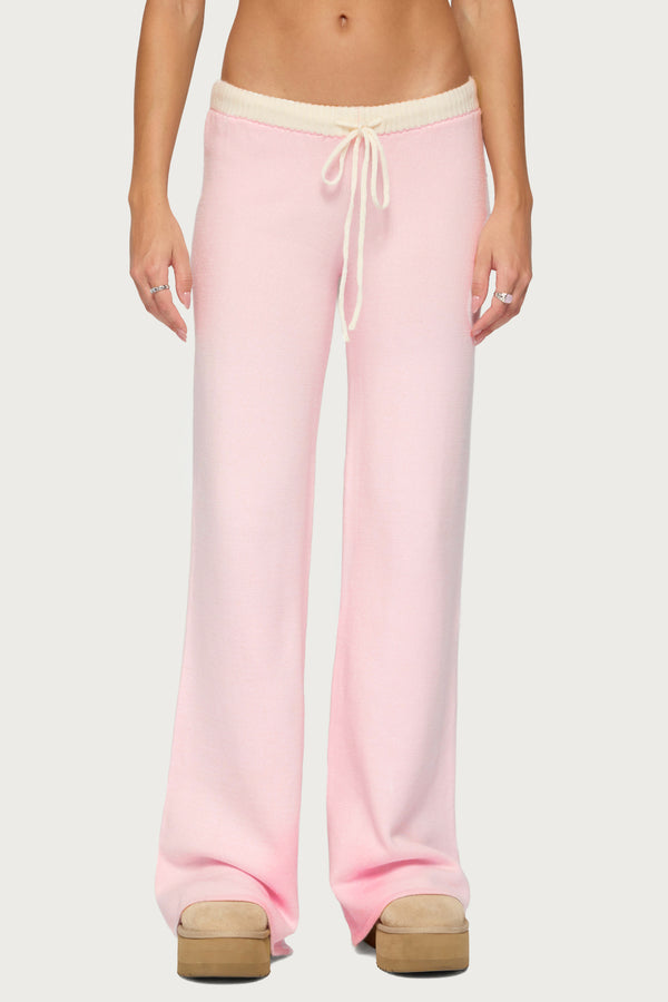 Hanin Straight Leg Knit Pants view 2