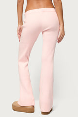 Ethie Low Rise Knit Pants