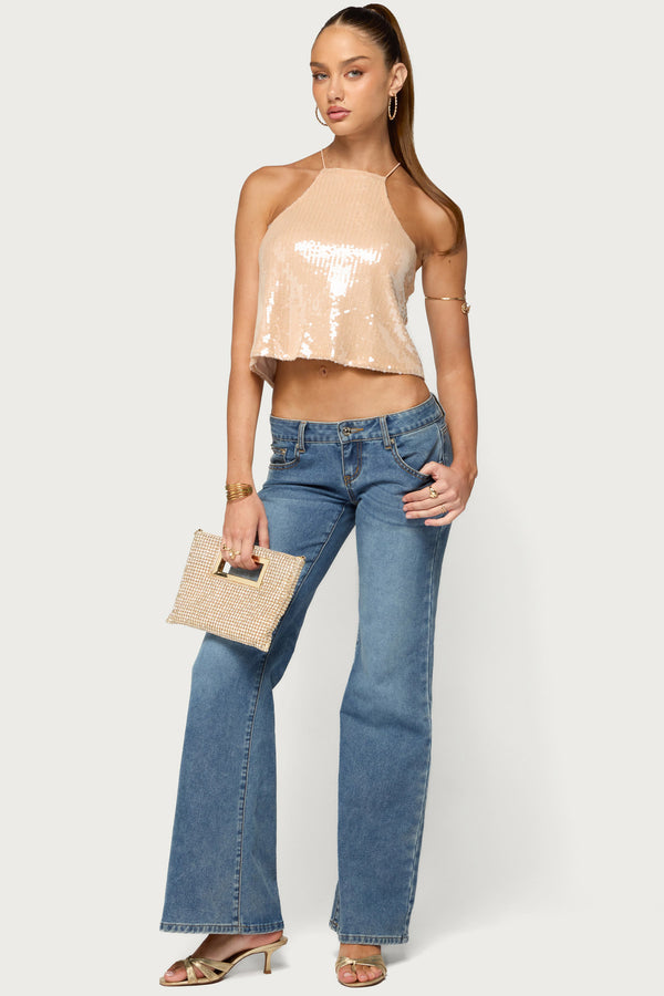 Dazz Sequin Top view 2