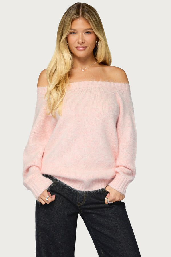 Hada Knit Off Shoulder Sweater view 1