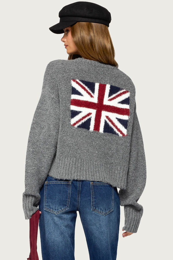 UK Obsessed Knit Cardigan view 2