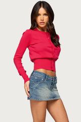 Tarter Cinched Waist Cardigan