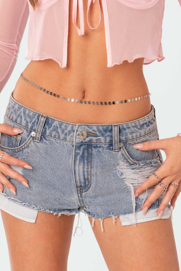 Something Sparkly Belly Chain view 1
