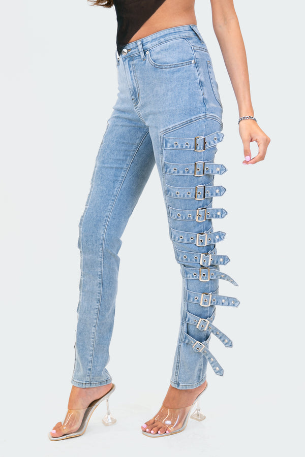 Buckle Up Stretch Jeans view 2