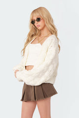 Handmade Chunky Knit Cardigan