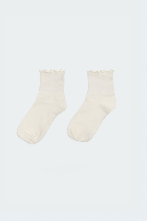 Frilled Hem Socks view 2