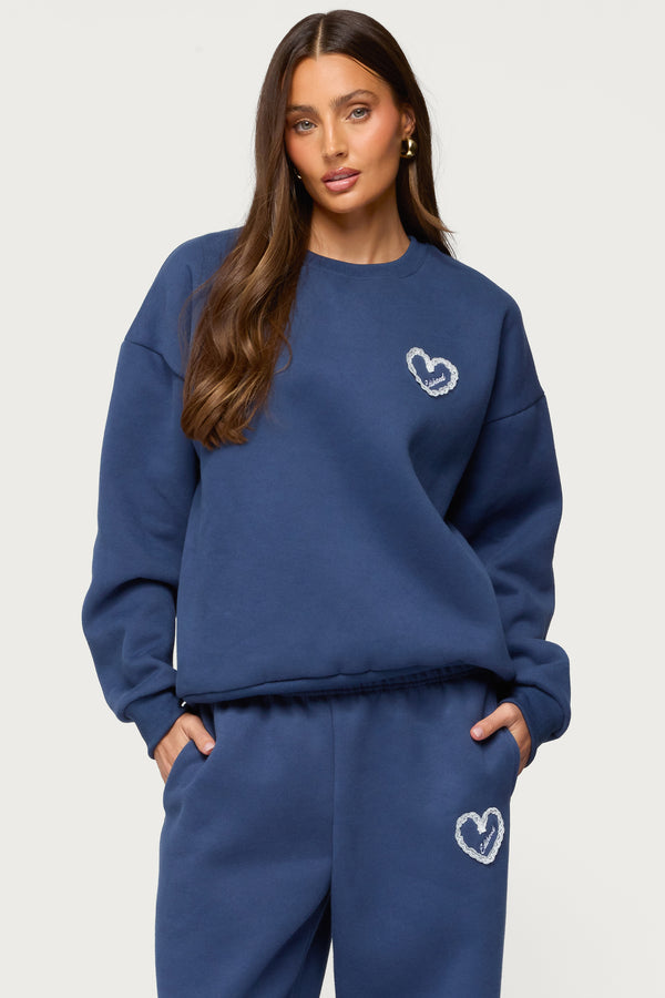 Love Edikted Oversized Sweatshirt view 1
