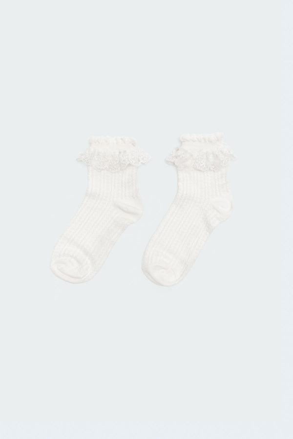 Lace Frill Socks view 2
