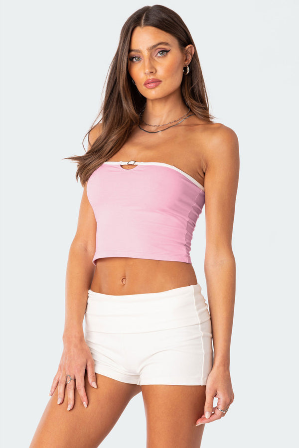 Colby Belted Tube Top view 1