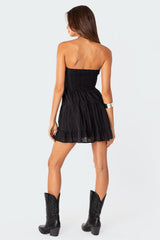 Liora Lacey Cotton Mini Dress