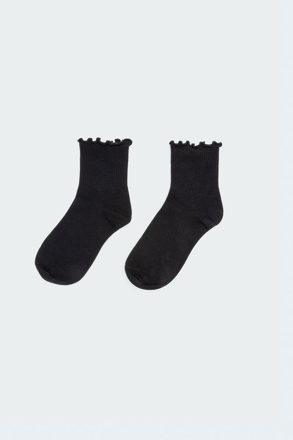 Frilled Hem Socks view 2