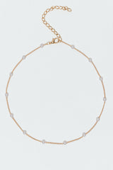 Spaced Out Pearly Necklace