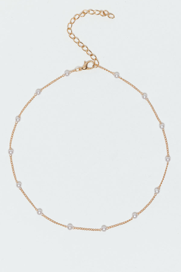 Spaced Out Pearly Necklace view 2