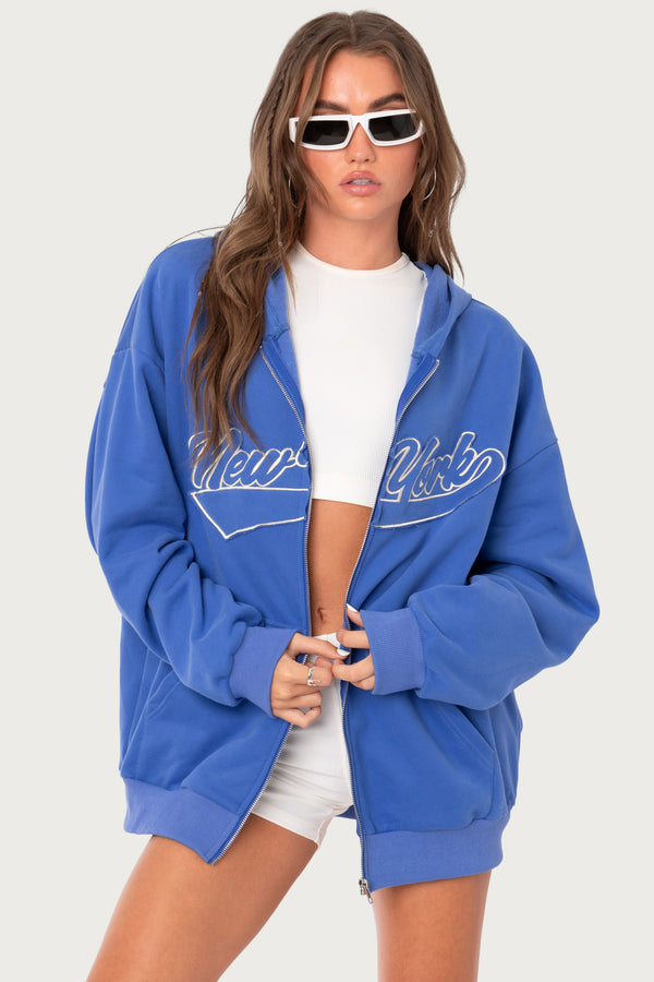 New York Oversized Hoodie view 2